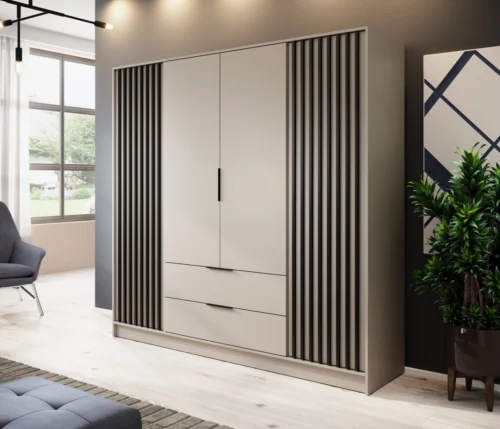 Nelly 4D spinta su kašmyro grotelėmis