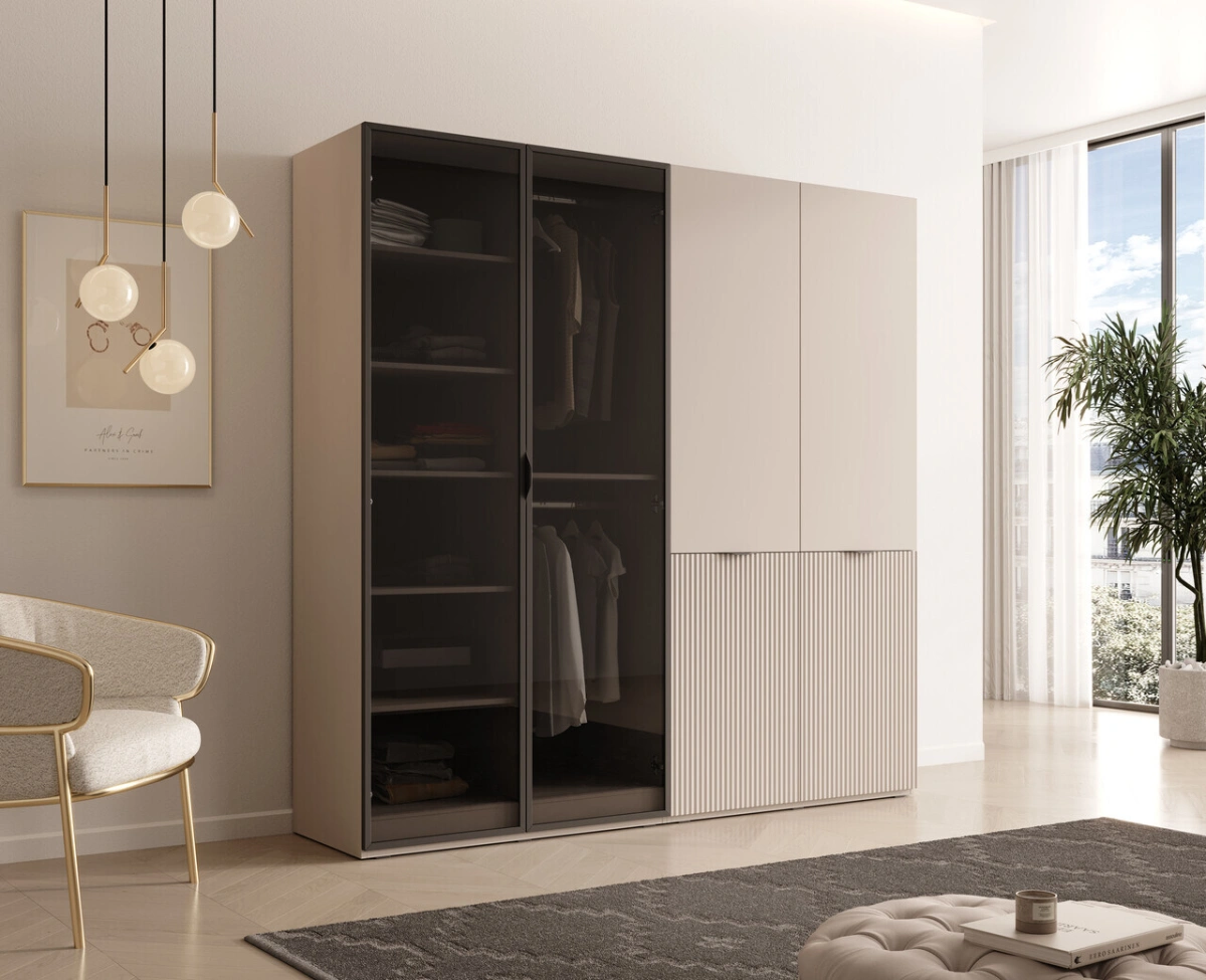 Smėlio dėžė Nova spintos 202 cm kašmyro + antisol - 2 dalys