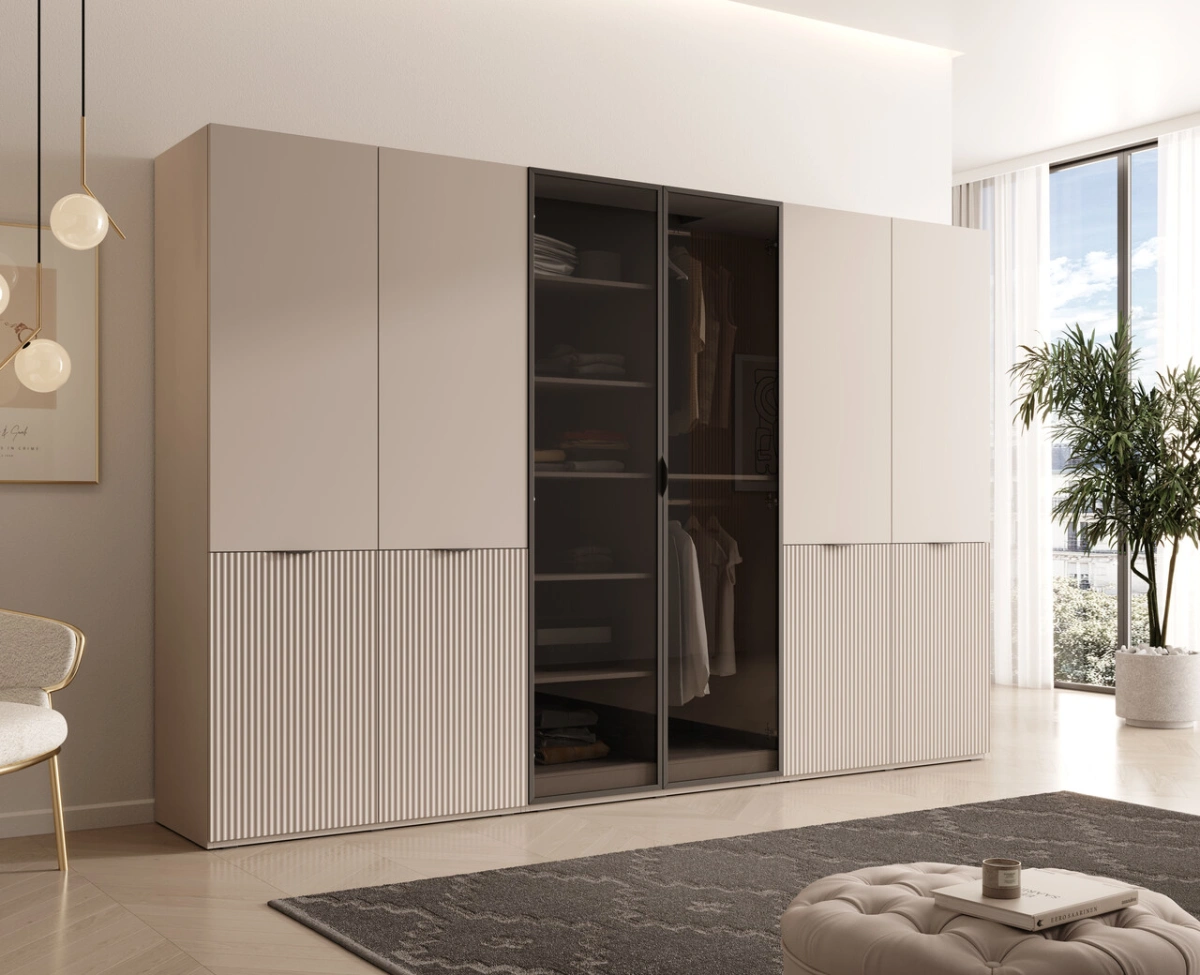 Smėlio dėžė Nova spintos 303 cm kašmyro + antisol - 3 dalys