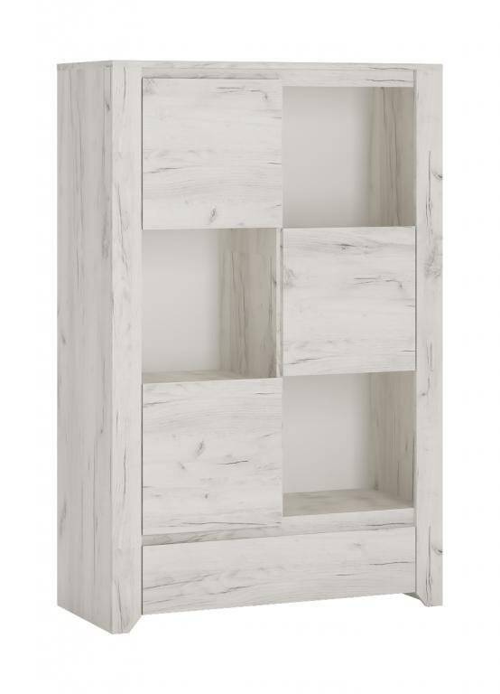 Angel TYP-31 - Komoda 3D-1S ąžuolo baltumo Craft