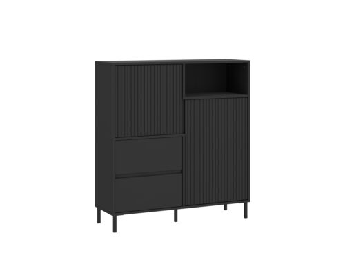 Avenale AVEK03 – Komoda 2D2S Antracito spalvos