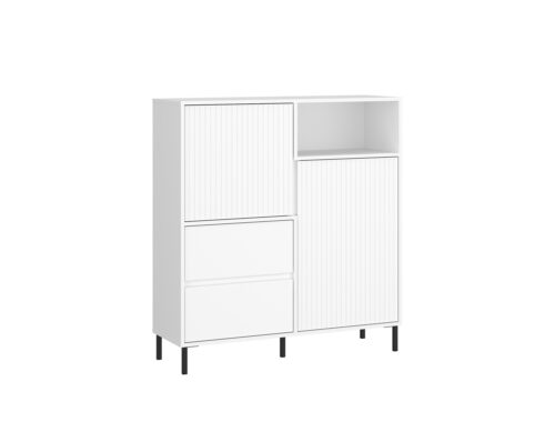 Avenale AVEK03 – Komoda 2D2S Alpių balta blizgi balta