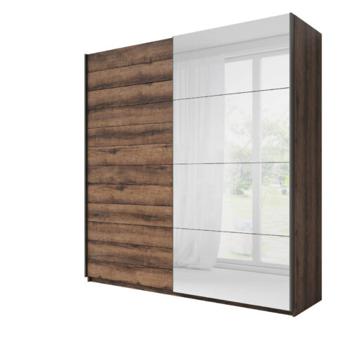 Beta 2 durų spinta 180 cm Monastery Oak / Black