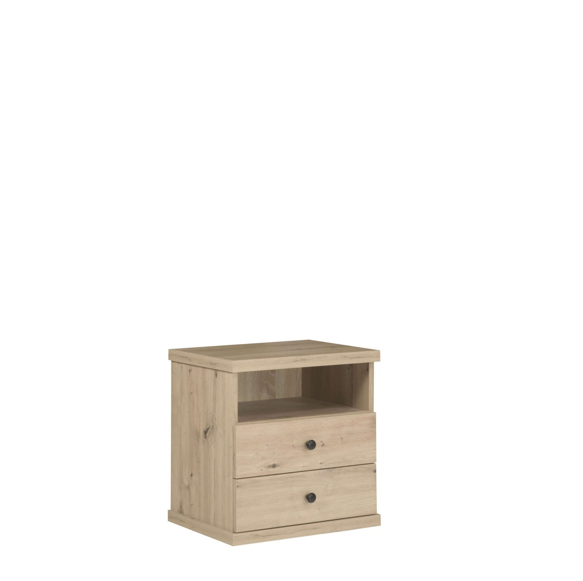 CALI-17 - „Artisan“ naktinis staliukas su dviem stalčiais