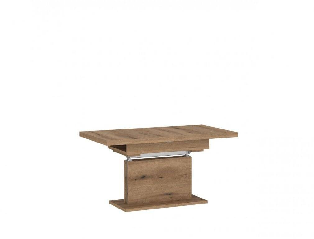 Cortado CRTT14 - „Coast Evoke“ ąžuolo spalvos ištraukiamas kavos staliukas