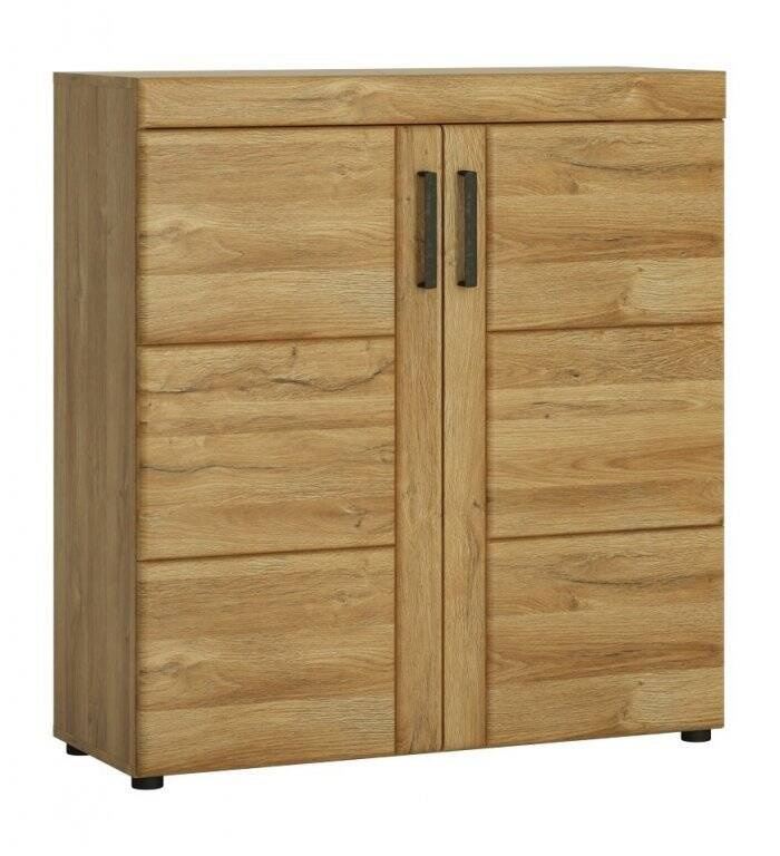 Cortina CNAG01 - 2D batų spintelė Grandson Oak spalvos