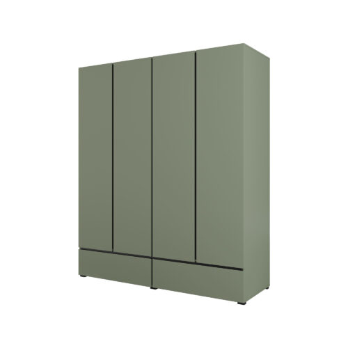 Cross S – Drabužinė 4D2S, tamsiai žalia juoda