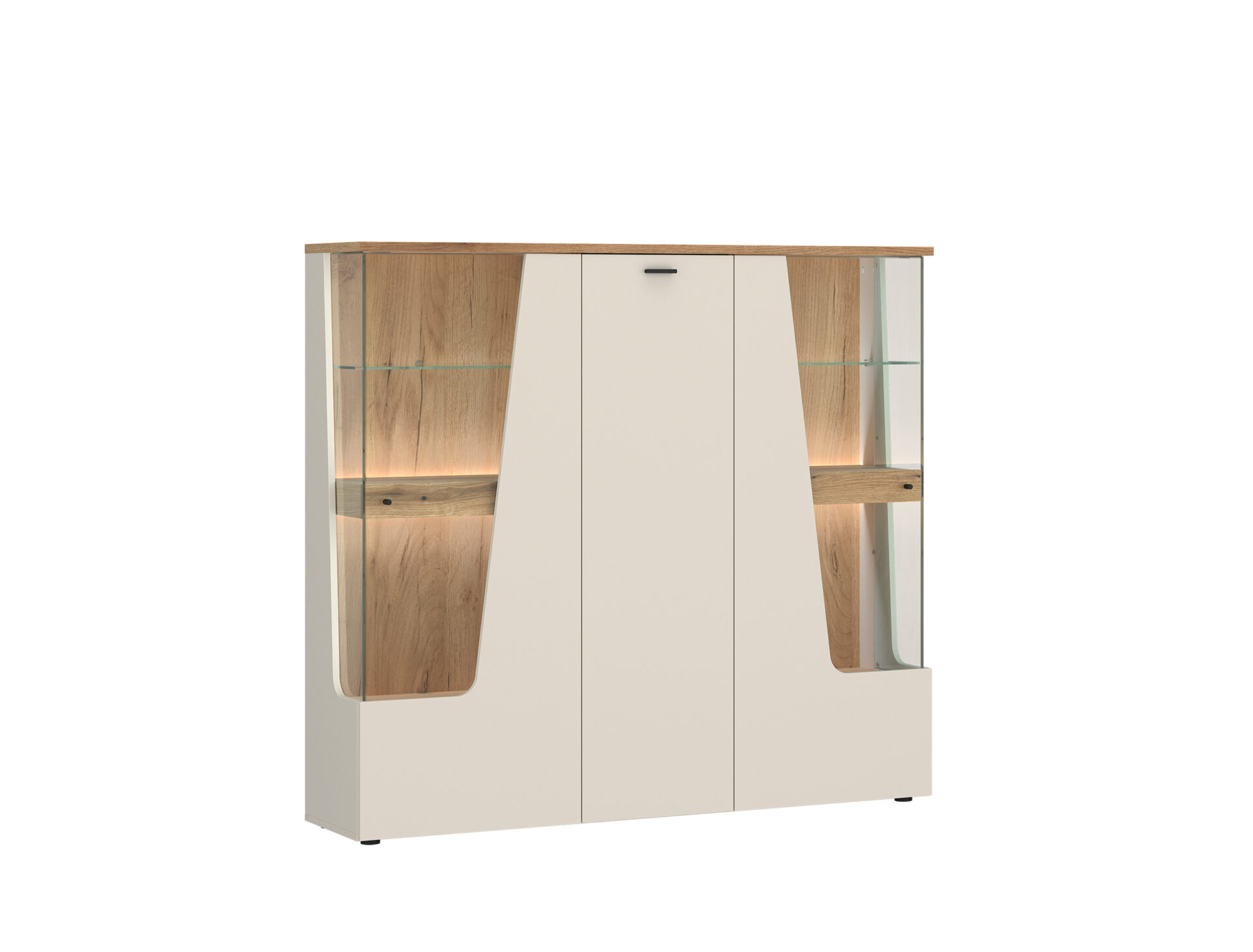 CUT OUT CTUV03 - 3D kašmyro ąžuolo „Coast Evoke“ vitrina