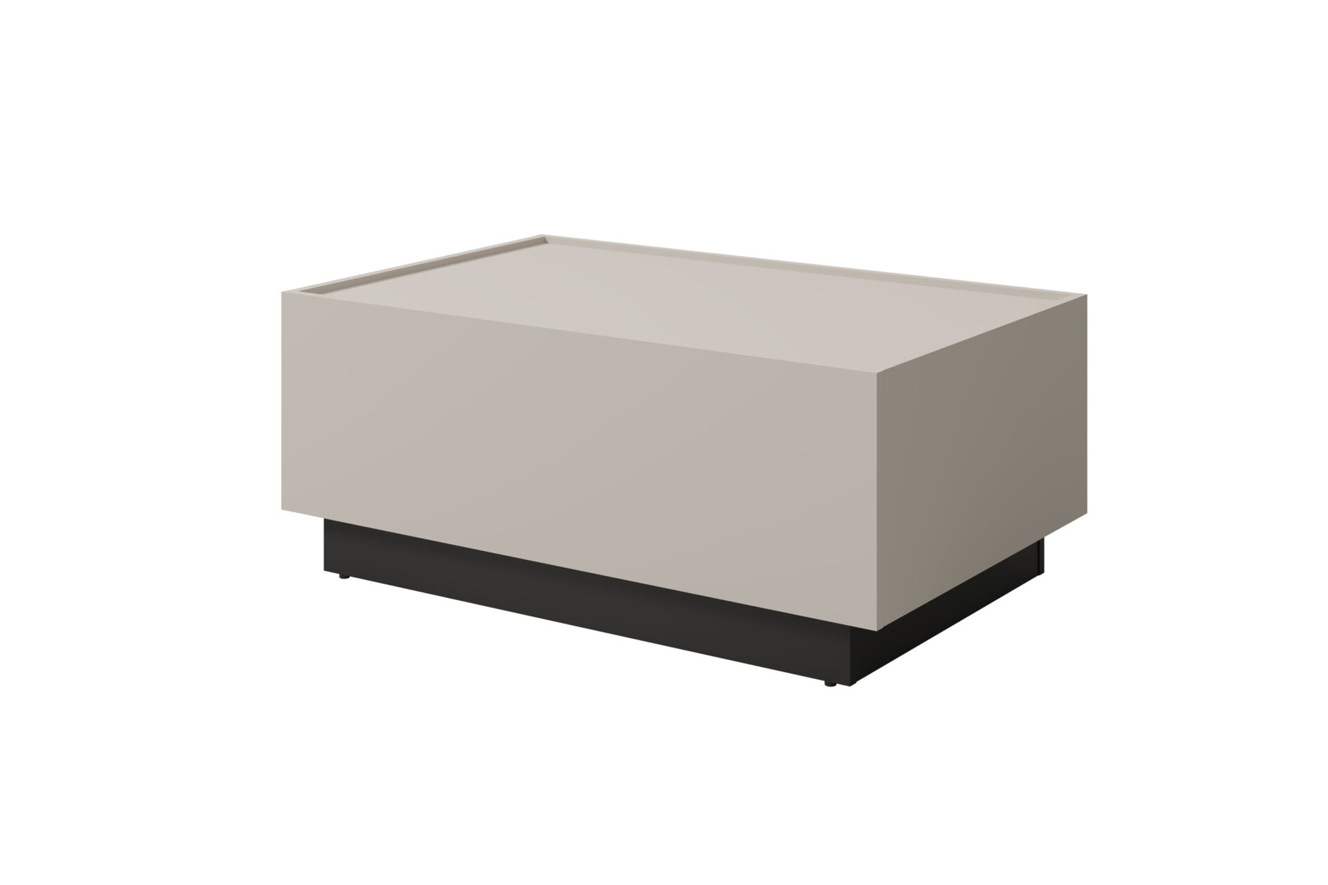 Eko - ištraukiamas kavos staliukas, kašmyro juodumo, onikso spalvos