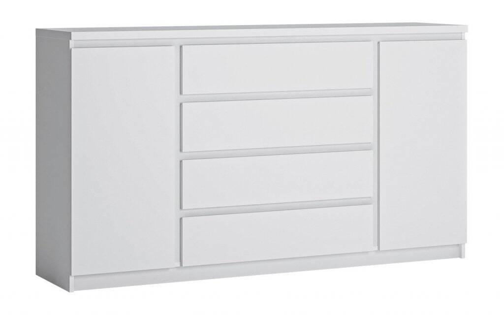 Fribo FRIK02 - Komoda 2D4S Balta