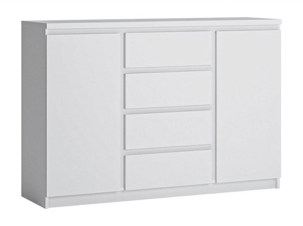 Fribo FRIK03 - Komoda 2D4S Balta