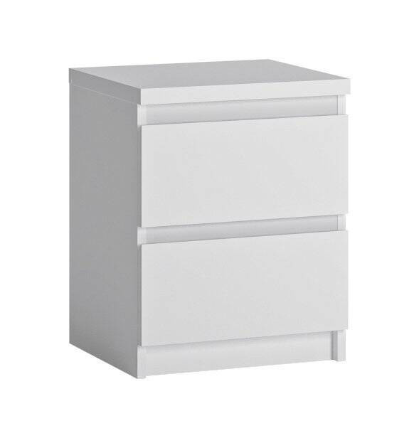 Fribo FRIK05 - 2S naktinis staliukas, baltas