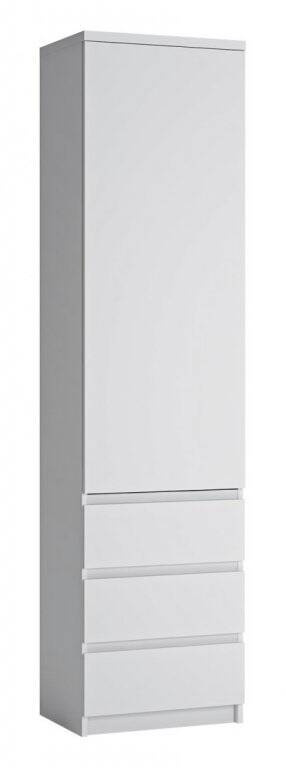 Fribo FRIS01 - 1D3S baltas apatinių drabužių stalčius