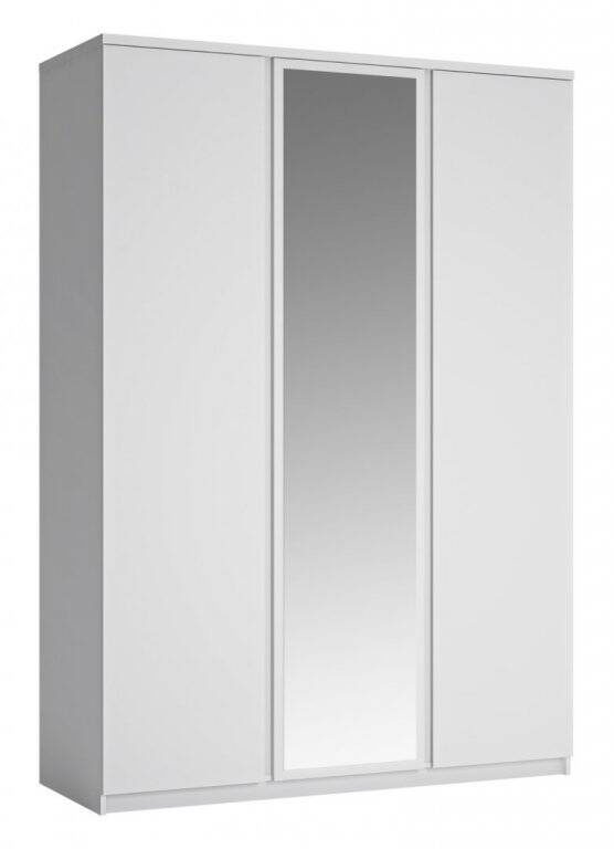 Fribo FRIS03 - 3 durų spinta, balta