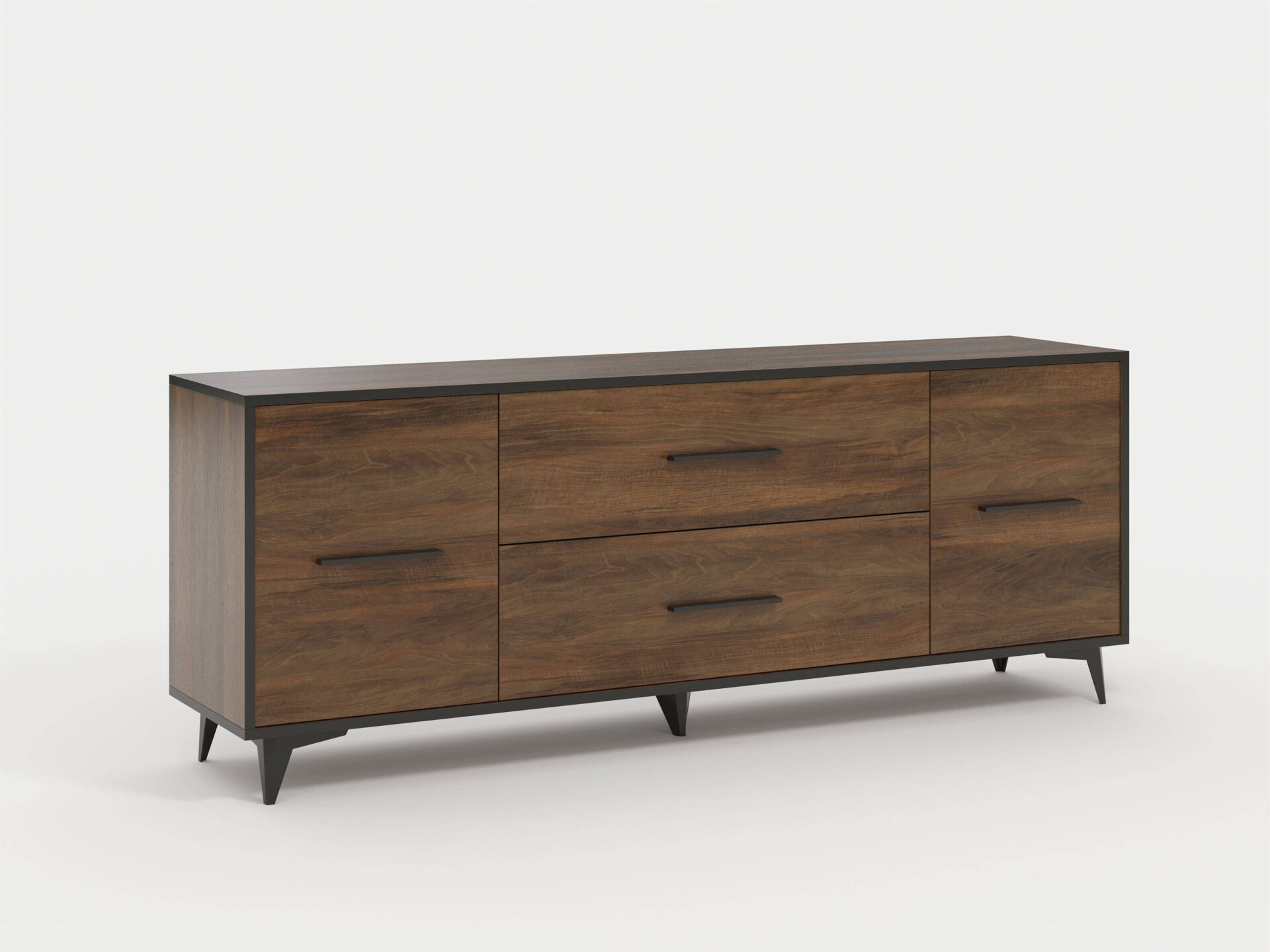 Frida RTV2D2S - RTV 2D2S Shirin Walnut komoda