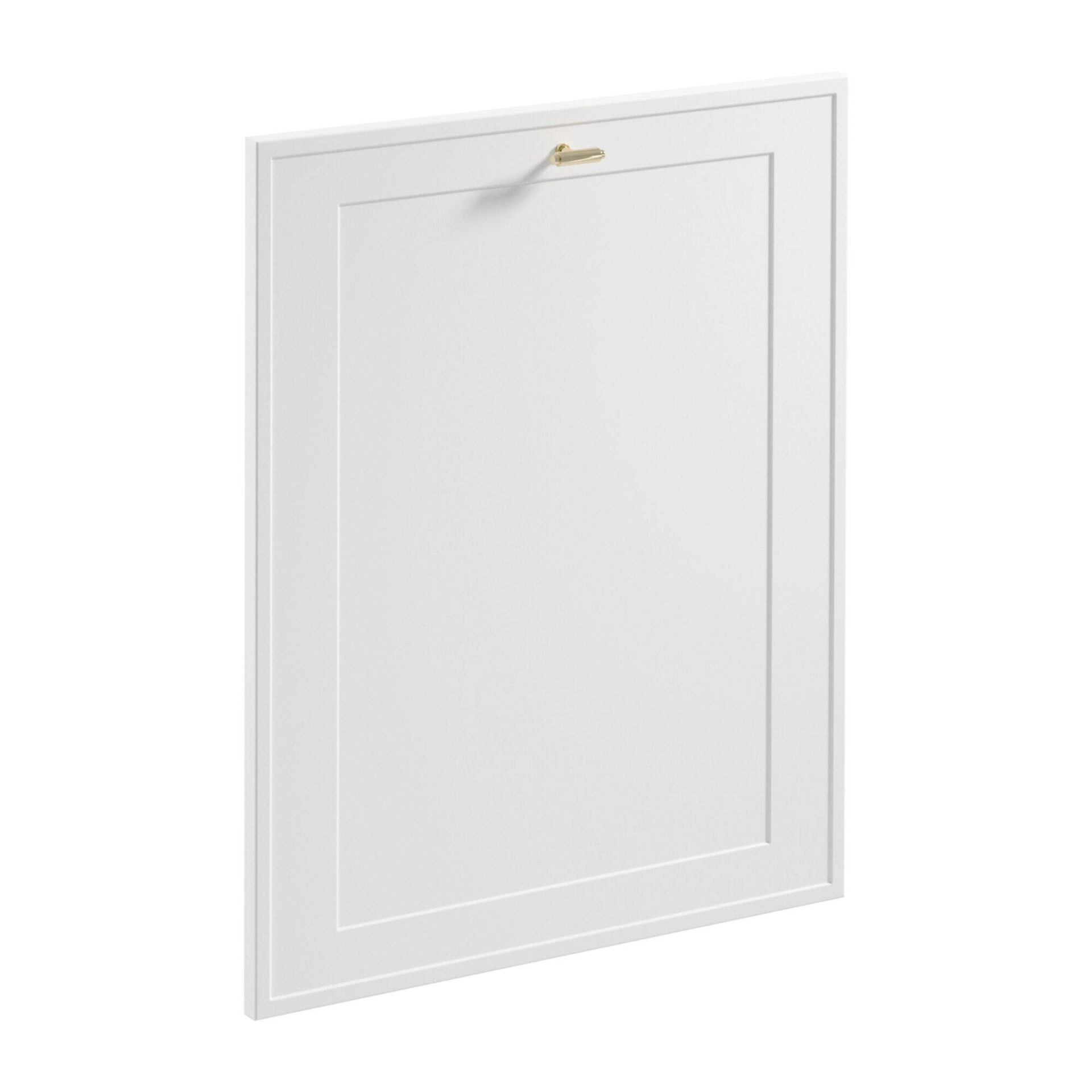 Indaplovės priekinė dalis 60 cm Sorento D60FZW matinės baltos spalvos rėmelis