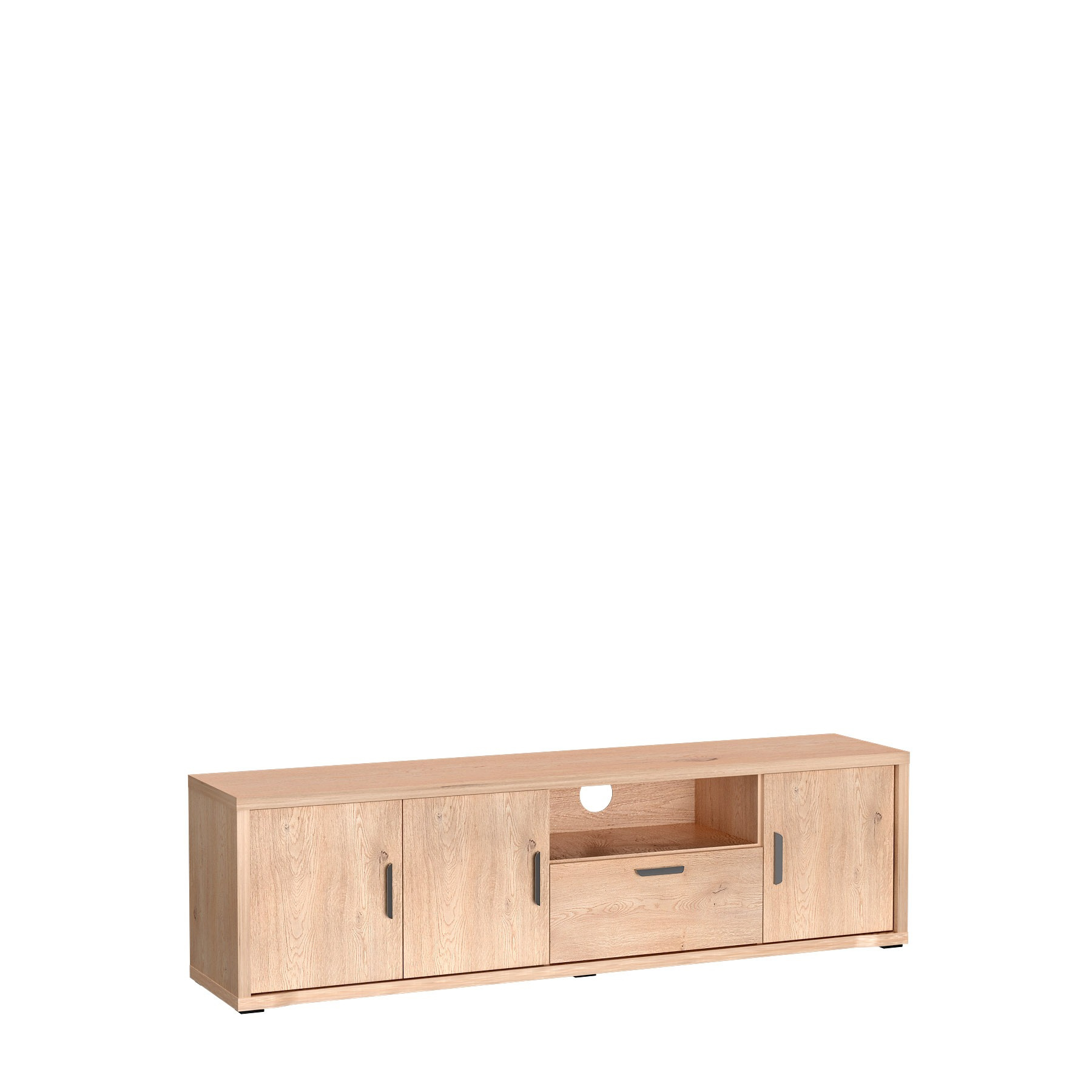 GRANDE-5 - TV spintelė 3D1S, Cremona ąžuolo spalvos