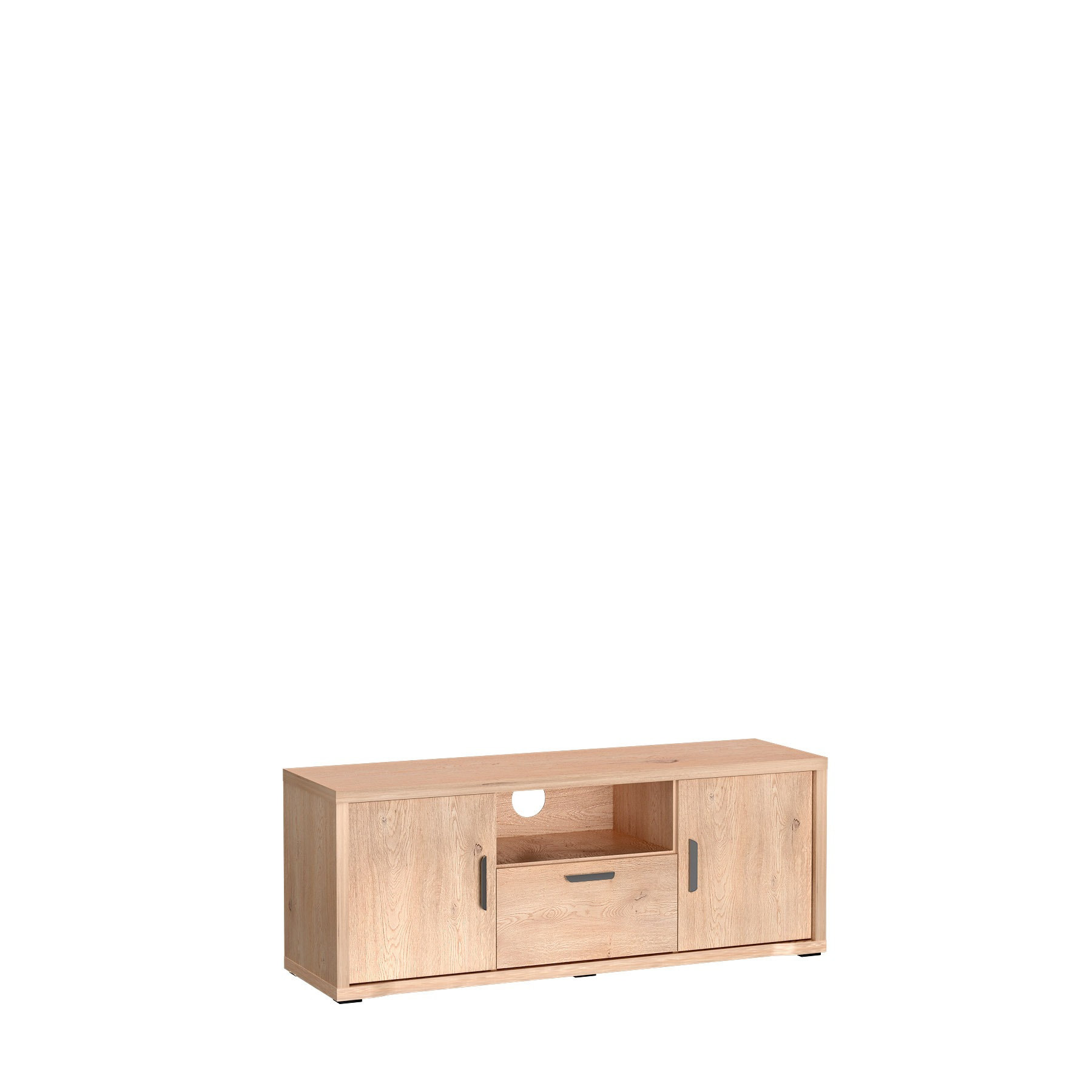 GRANDE-6 - TV spintelė 2D1S, Cremona ąžuolo spalvos