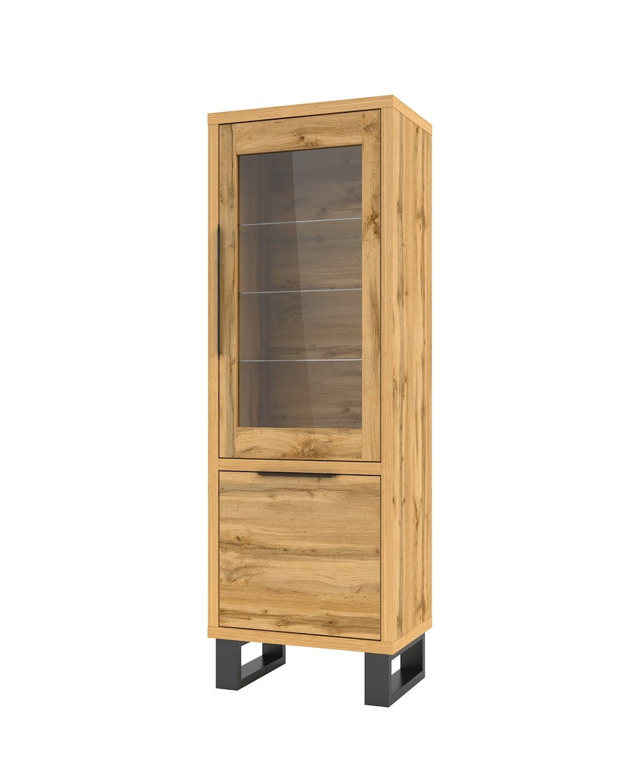 Halle WM 2 durų vitrina, Wotan ąžuolas