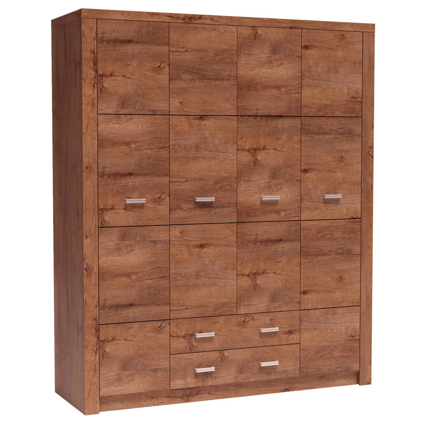 INDIANAPOLIS-18 - Drabužinė 4D2S šviesaus uosio spalvos