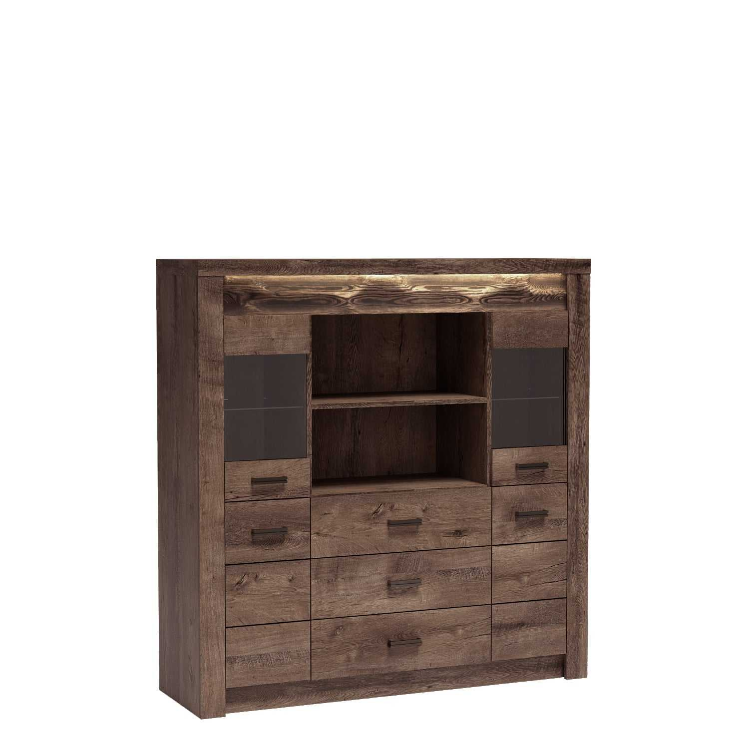 INDIANAPOLIS-22 - Komoda 4D3S Tamsaus uosio spalvos