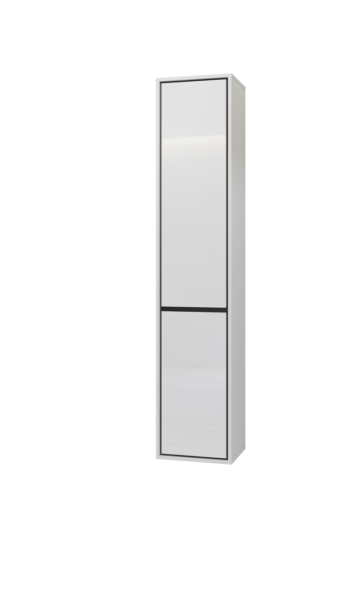 Irvine - 2D aukštas pakabinamas stulpas, baltas, juodas, onikso spalvos, blizgus, baltas