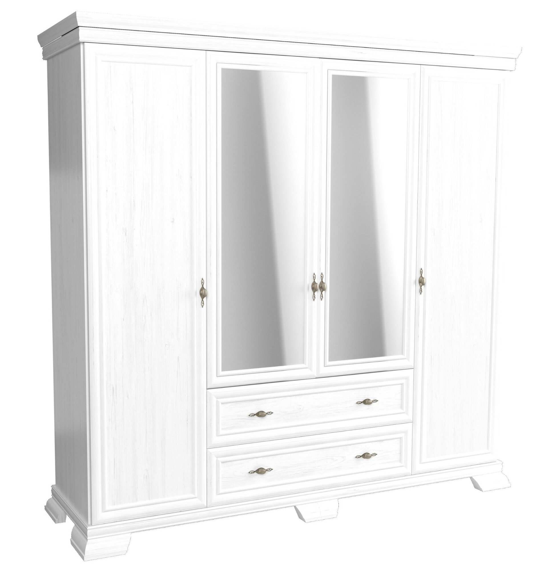 Kora Andersen KS 3 - 4 durų spinta su veidrodžiu