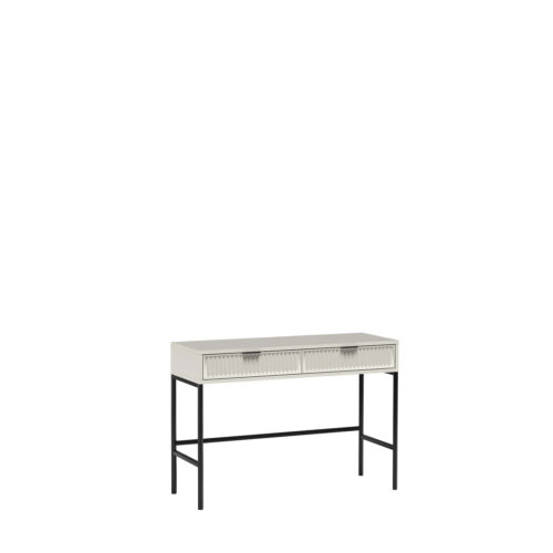 LINKaSTYLES-9 – Dviejų stalčių konsolinis tualetinis staliukas, kašmyro spalvos