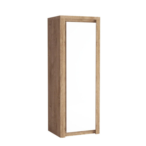 LIVINIO-2 – Ribbeck 1 durų spinta, balta blizgi