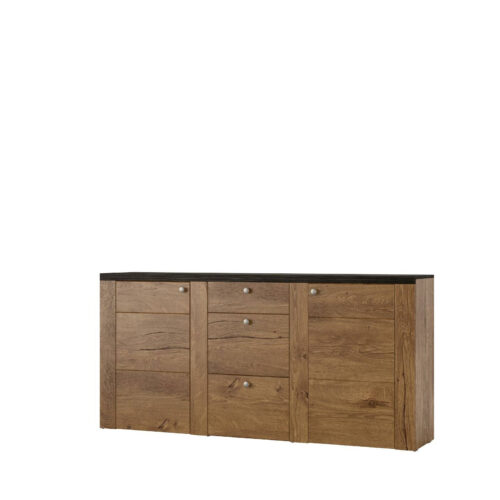 Larona komoda, 2 stalčiai, 3 stalčiai, Lefkas ąžuolas / mediena