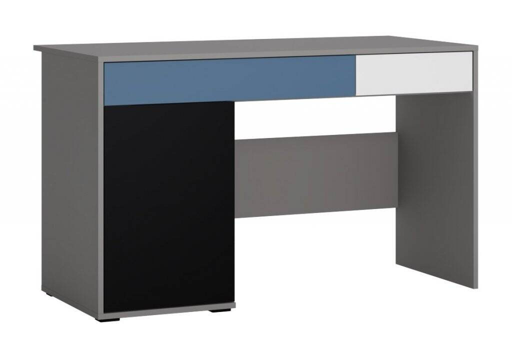 LASER LASB01B - 1D2S rašomasis stalas pilkas/juodas/baltas/mėlynas