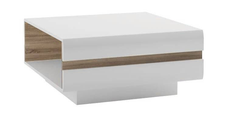 Linate TYPE 71 - Baltas/Triufelių ąžuolo stalas