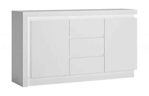 Lyon White LYOK01 – Komoda 2D3S balta