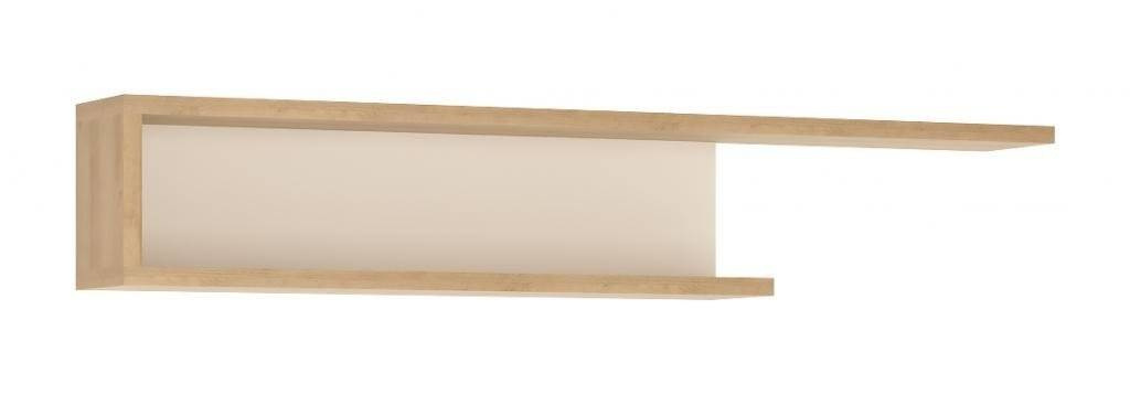 Lyon LYOP02 - Pakabinama lentyna 140 Riviera ąžuolas šviesus/baltas