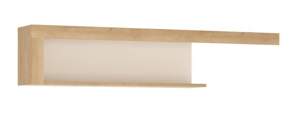 Lyon LYOP03 - Pakabinama lentyna 130 Riviera ąžuolas šviesus/baltas