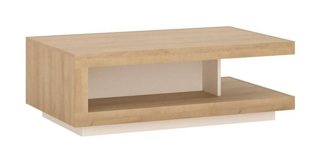 Lyon LYOT01 - Riviera ąžuolo stalo šviestuvas / baltas