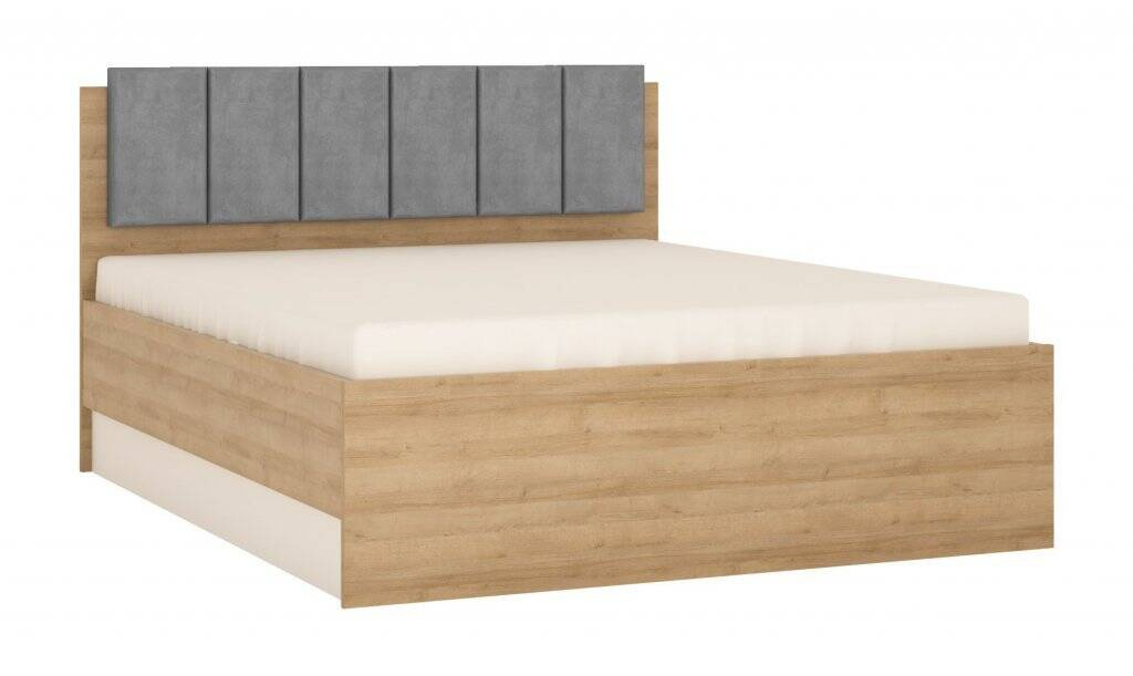 Lyon LYOZ04 - Lova 160 su pakėlimo mechanizmu, Riviera Oak šviesus/baltas