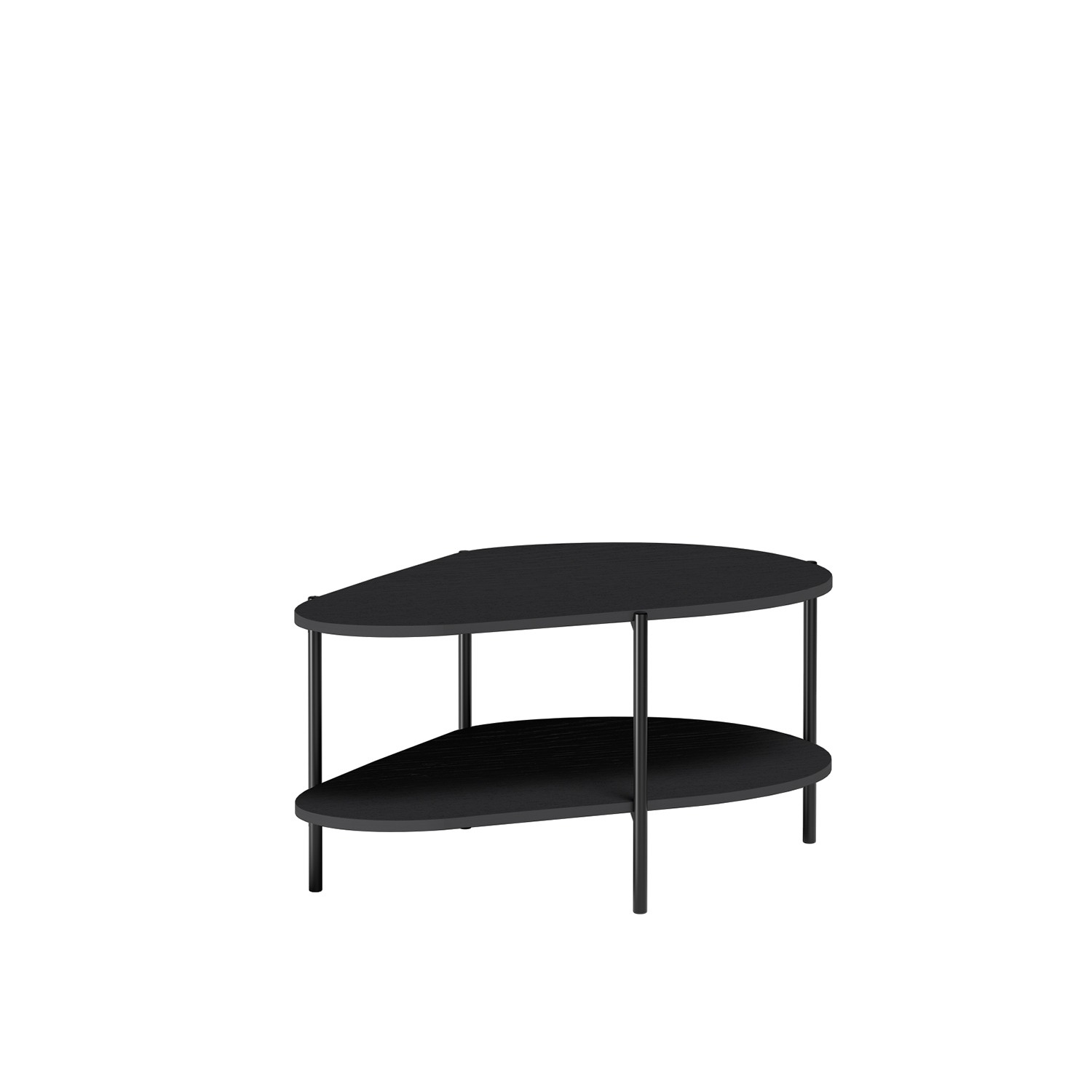 MALUMI-8 - Juodas „Painflow“ kavos staliukas