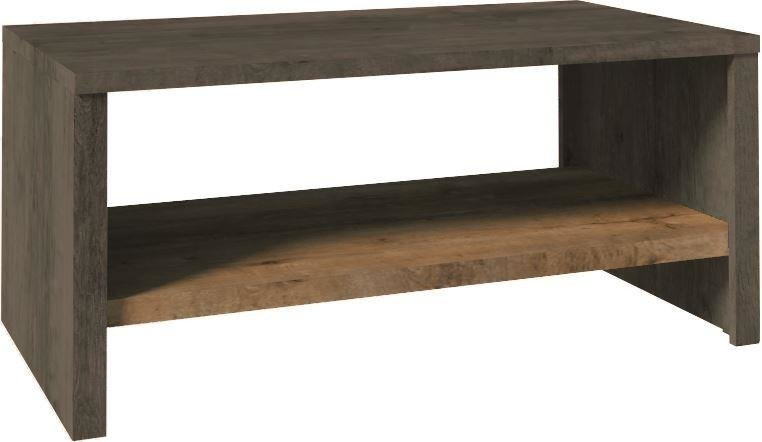 MONTANA GREY ST - Lefkas ąžuolo/lygiai pilko kavos staliukas