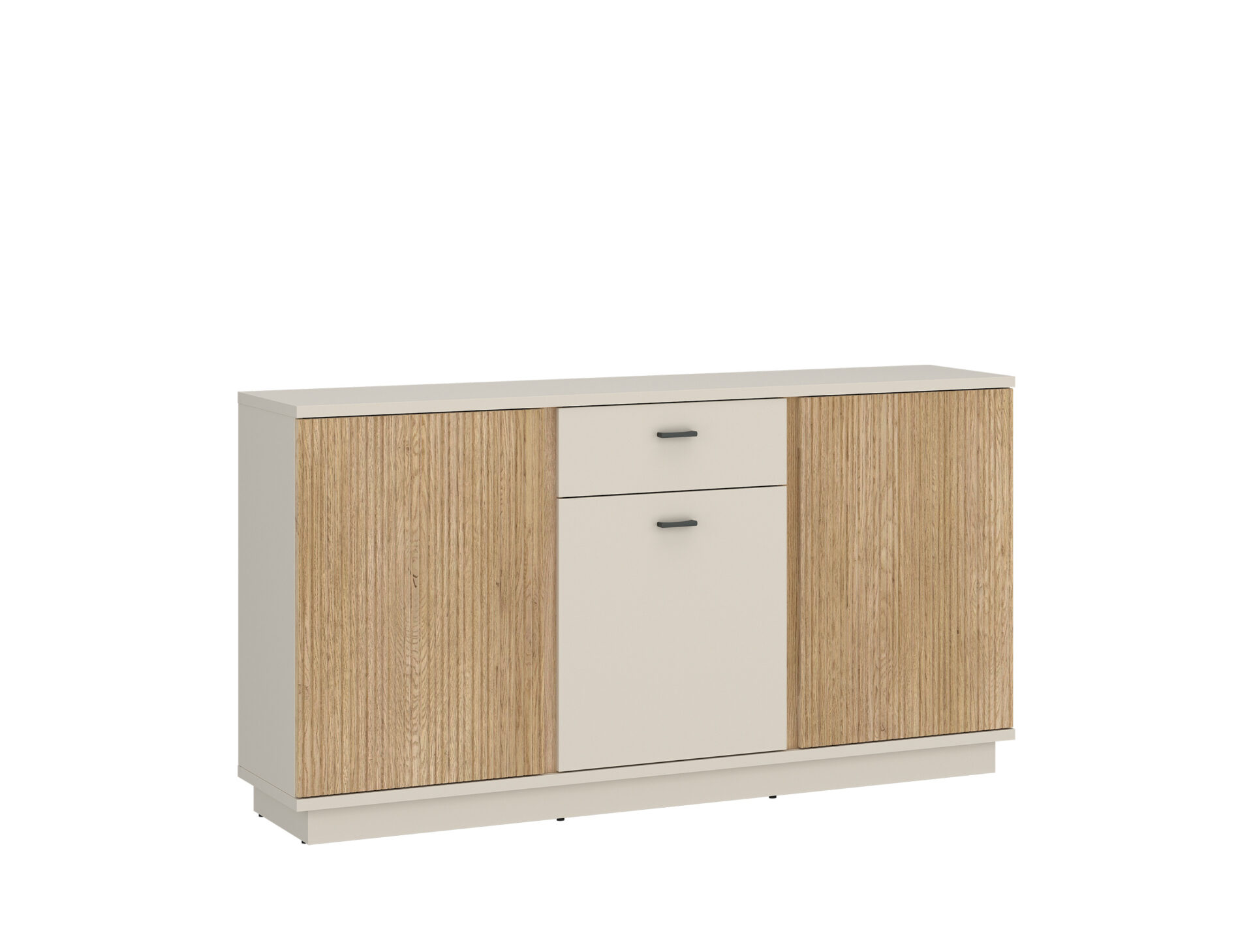 Mosano LUSK101 - Komoda 3D1S Kašmyro, Kremonos ąžuolo spalvos