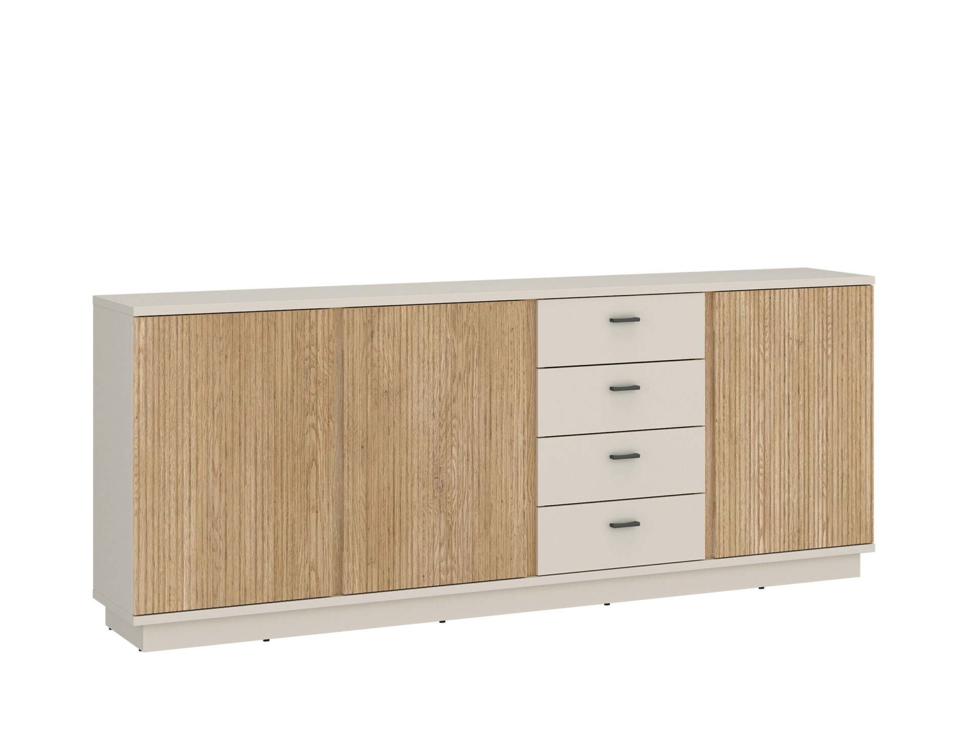 Mosano LUSK103 - Komoda 3D4S Kašmyro ąžuolo Cremona