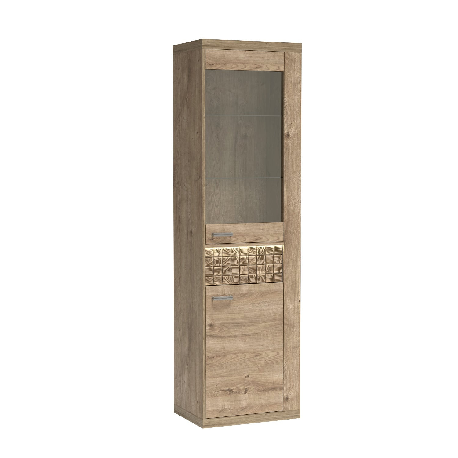 NATURAL-4 - 2D1S Ribbeck vitrina