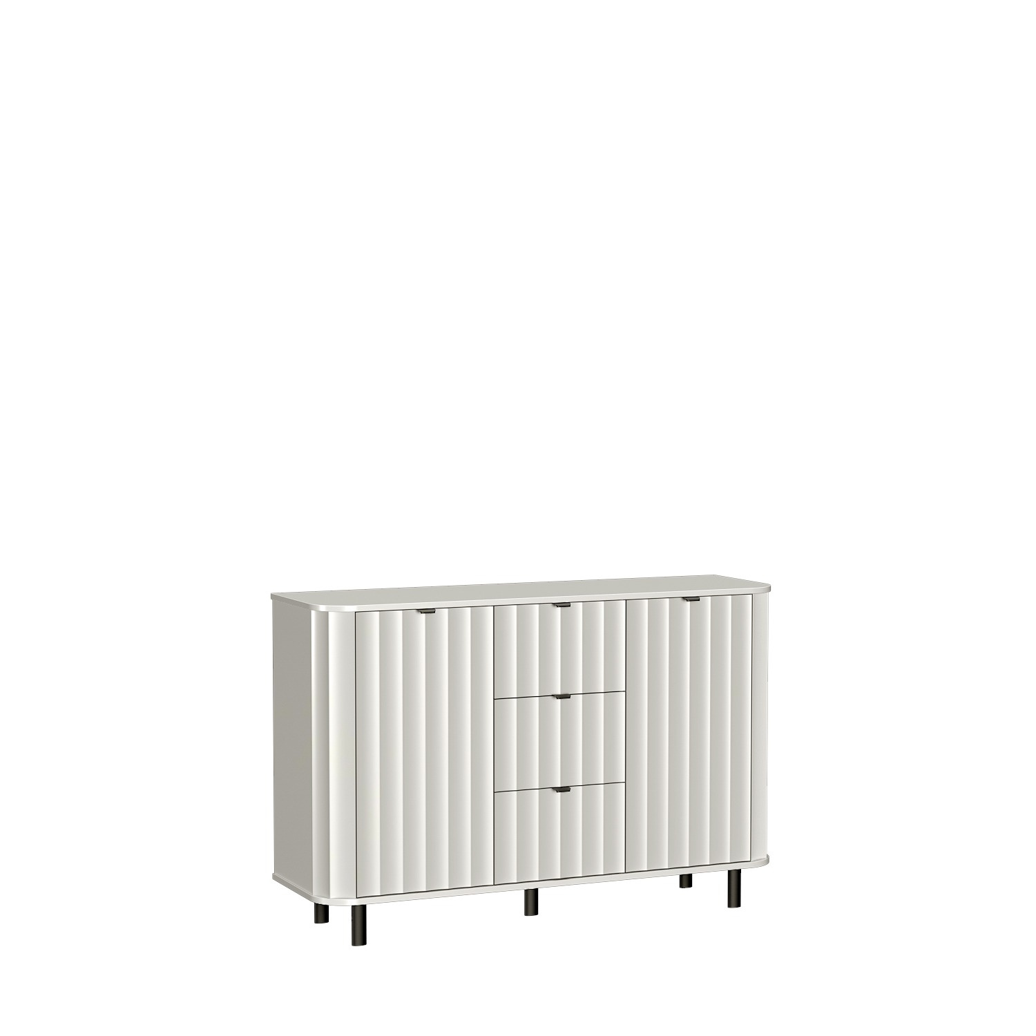 NOVADO-1 - Komoda 2D3S Alpių balta