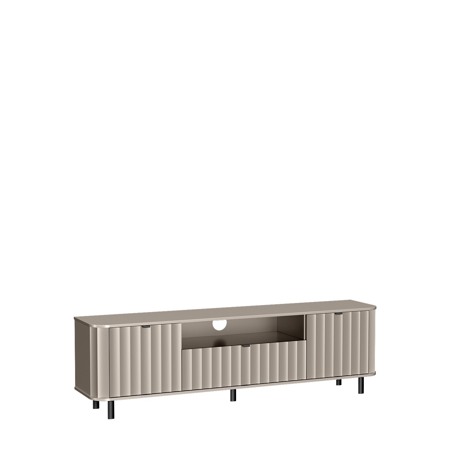 NOVADO-5 - TV komoda 2D1S molio pilkumo