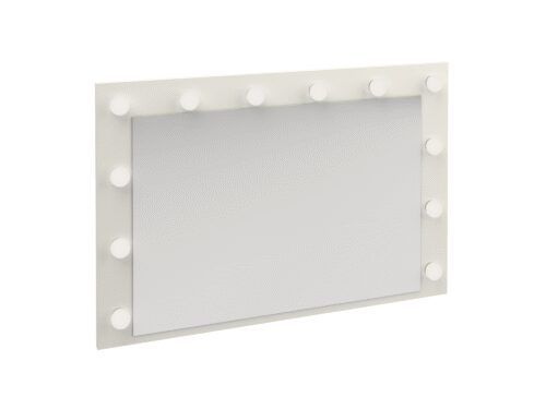 Rel LS – Veidrodis su LED apšvietimu, matinės platininės baltos spalvos