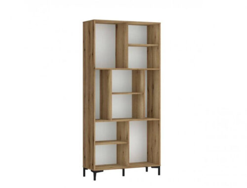 Ricko RIKR01 – „Coast Evoke“ ąžuolo knygų lentyna