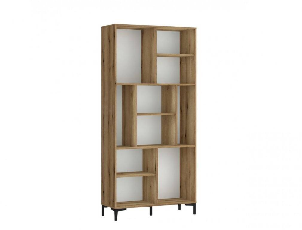 Ricko RIKR01 - „Coast Evoke“ ąžuolo knygų lentyna