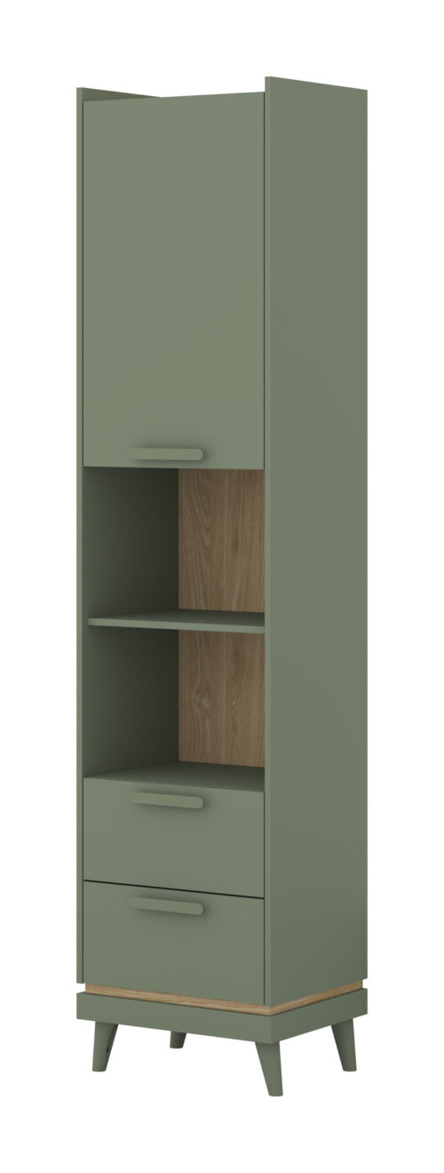 Scandi – Lentyna 1D2S Dulkių žalia alyvuota ąžuolo spalva