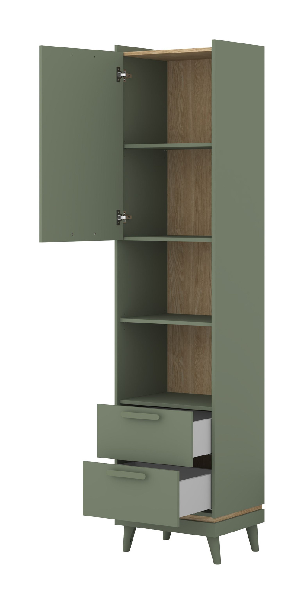 Scandi - Lentyna 1D2S Dulkių žalia alyvuota ąžuolo spalva — изображение 3