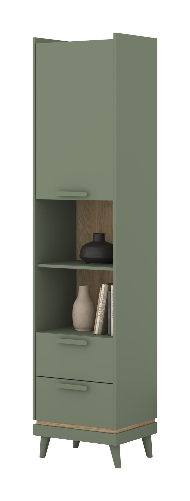 Scandi - Lentyna 1D2S Dulkių žalia alyvuota ąžuolo spalva — изображение 5